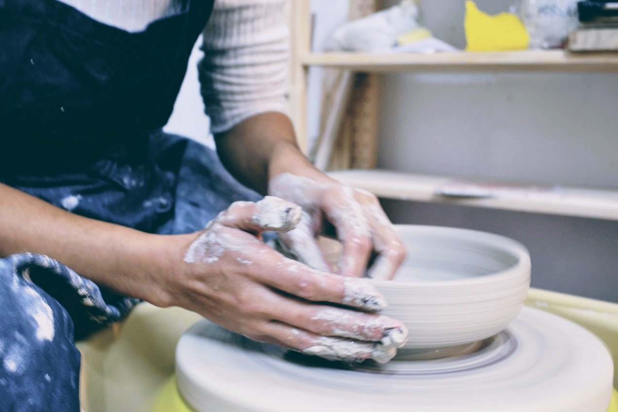 hands-clay